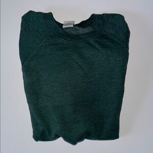 JCREW Green Crewneck Sweatshirt